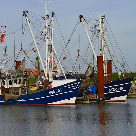 Semesterbostad Upkammer Comfortable Holiday Norddeich (Norden)